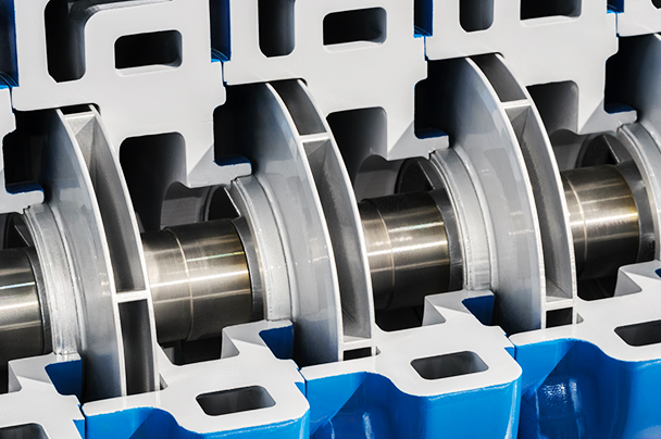 Pump components detail