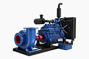 Horizontal Diesel Engine Mixed Flow Pump