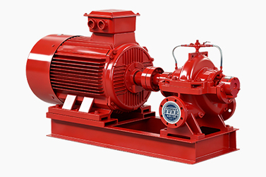 Motor Double Suction Split Fire Pump Set