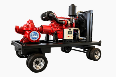  Diesel Double Suction Splitfire Pump Set